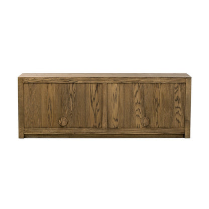 Four Hands - Prescott - Bedford Media Console - Warm Natural Oak Veneer - 247895-002_CLOSEOUT view 5