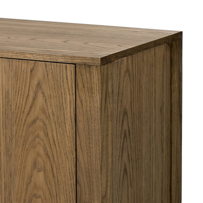 Four Hands - Prescott - Bedford Media Console - Warm Natural Oak Veneer - 247895-002_CLOSEOUT view 8