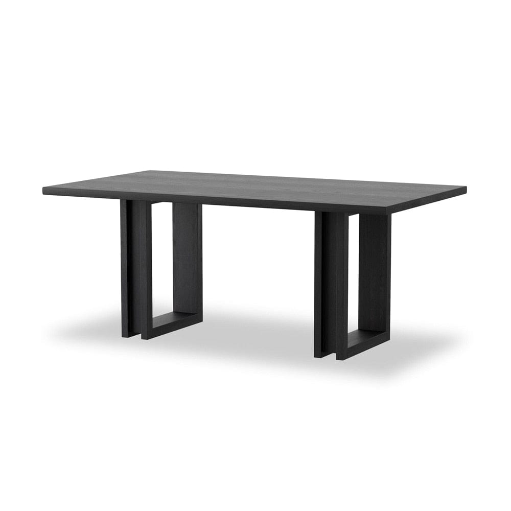 Four Hands - Prescott - Carmel Dining Table - Black Wash - 237071-003 veiw 1