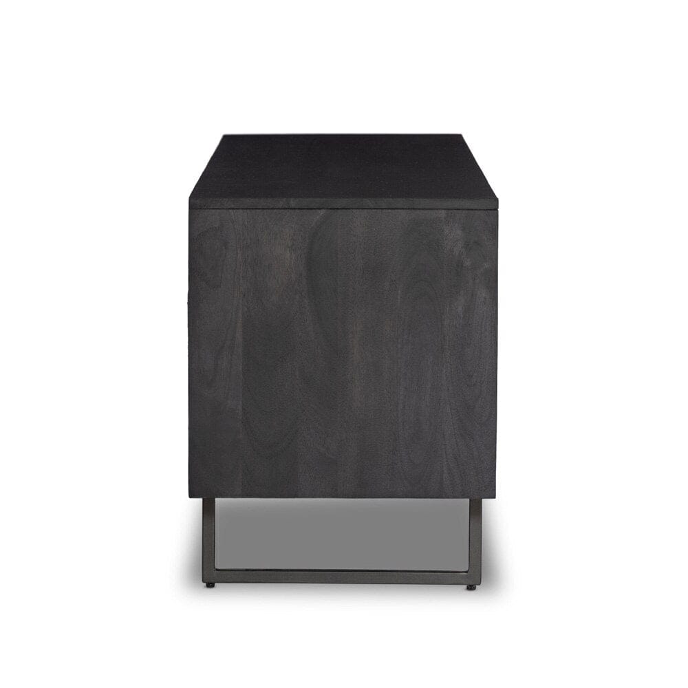 Four Hands - Prescott - Carmel Media Console - Black Wash - 106682-006 veiw 3