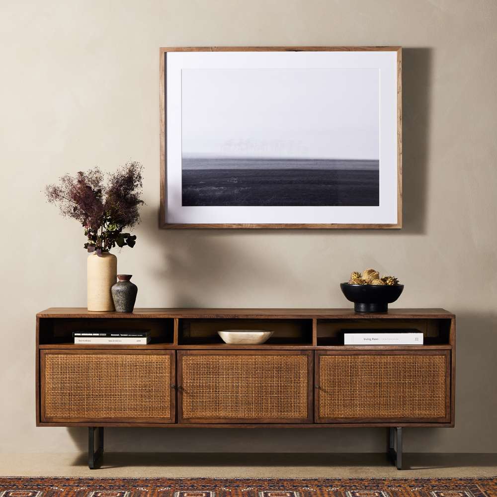 Four Hands - Prescott - Carmel Media Console-Brown Wash - 106682-005 veiw 5