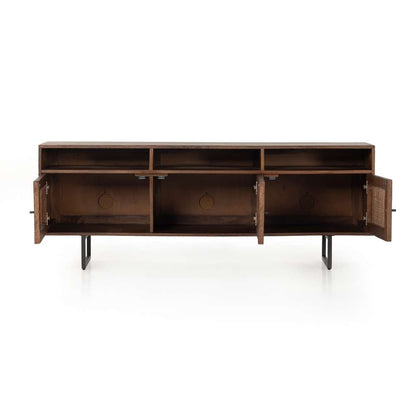 Four Hands - Prescott - Carmel Media Console-Brown Wash - 106682-005 veiw 7