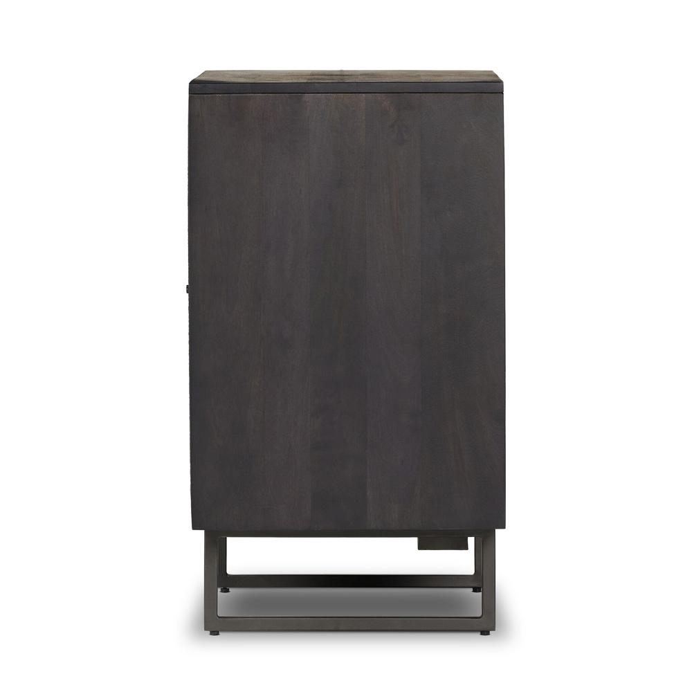Four Hands - Prescott - Carmel Small Cabinet - Black Wash - 106692-004 veiw 3