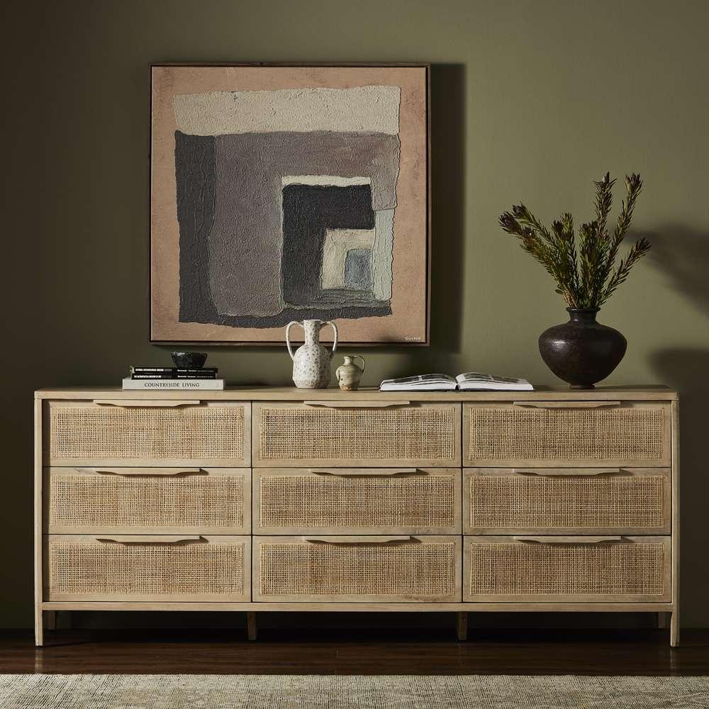 Four Hands - Prescott - Sydney 9 Drawer Dresser-Natural Mango - 238478-005 veiw 5