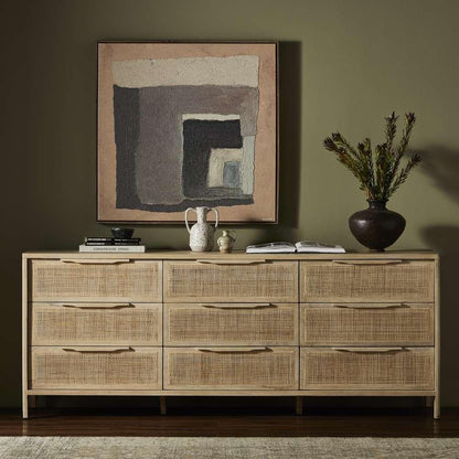 Four Hands - Prescott - Sydney 9 Drawer Dresser-Natural Mango - 238478-005 veiw 5