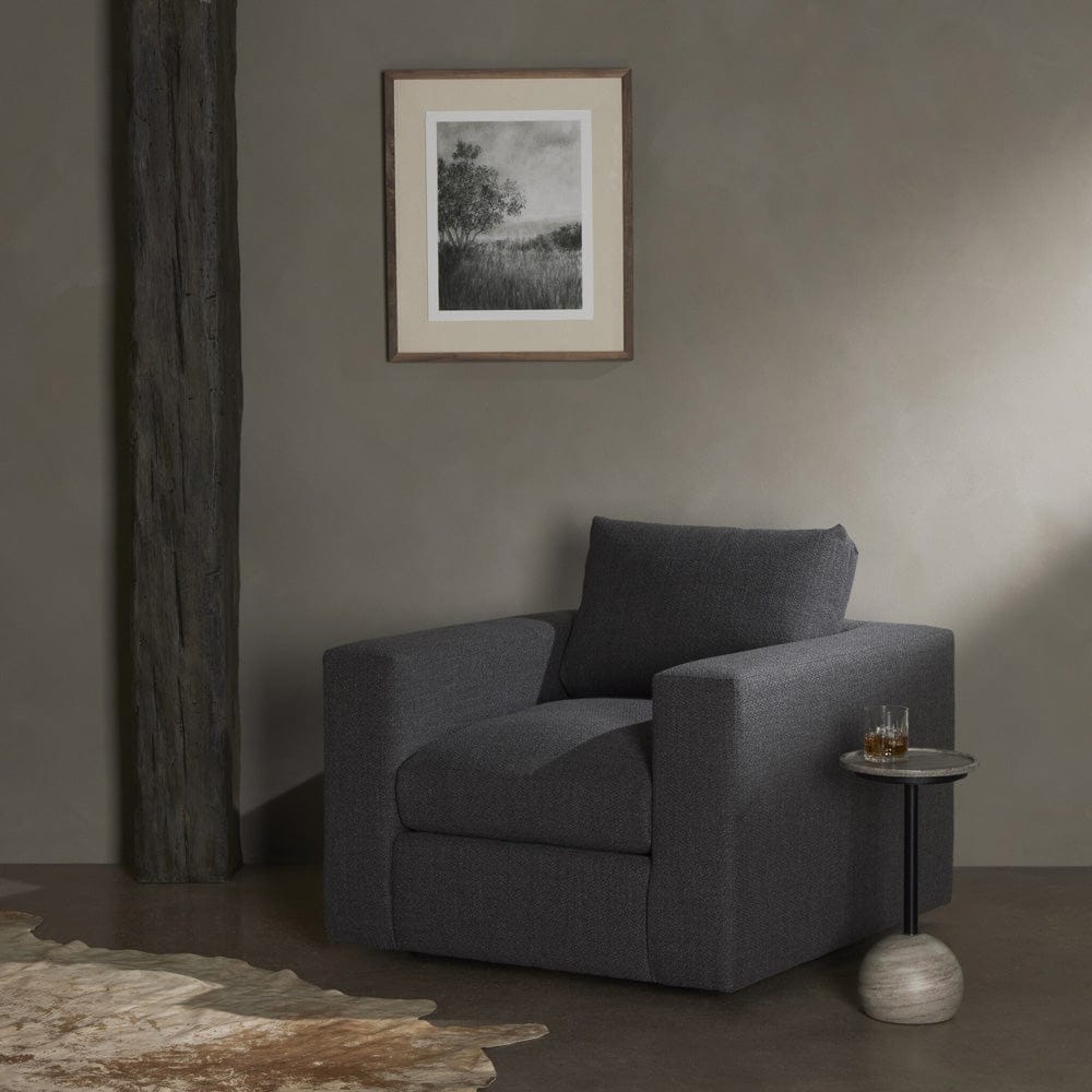 Four Hands - Preston Chair - Gibson Smoke - 229727-001 view 4
