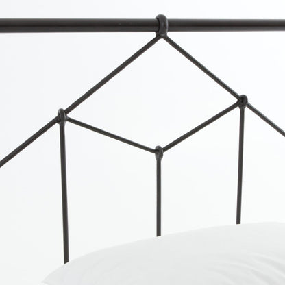 Four Hands - Casey Iron Twin Bed - Black - ICAP-T7 veiw 5