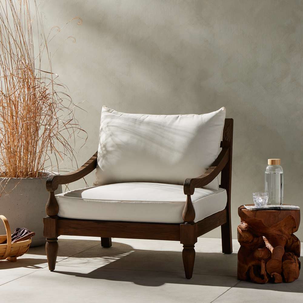 Four Hands - Providence - Alameda Outdoor Chair-Heritage Brown - 233360-001 veiw 7