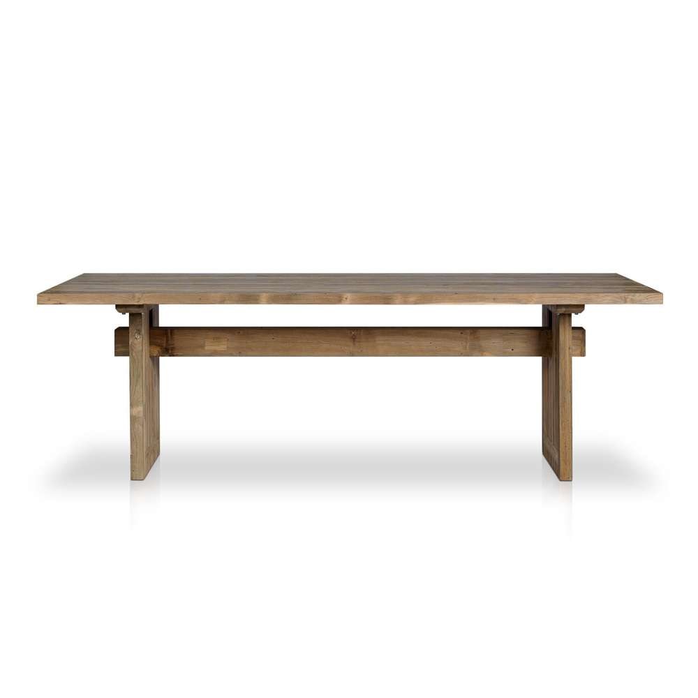 Four Hands - Providence - Brandy Outdoor Dining Table - 92 - Reclaimed Natural Fsc - 238946-002 veiw 1