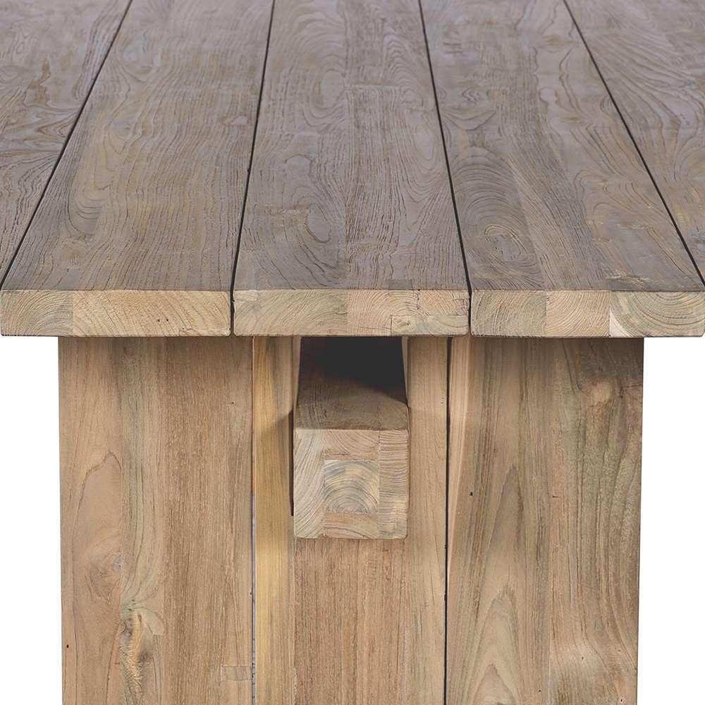 Four Hands - Providence - Brandy Outdoor Dining Table - 92 - Reclaimed Natural Fsc - 238946-002 veiw 3