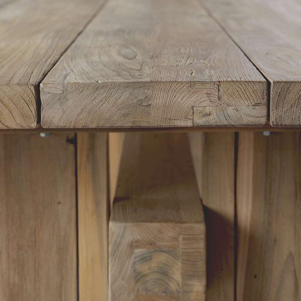 Four Hands - Providence - Brandy Outdoor Dining Table - 92 - Reclaimed Natural Fsc - 238946-002 veiw 8