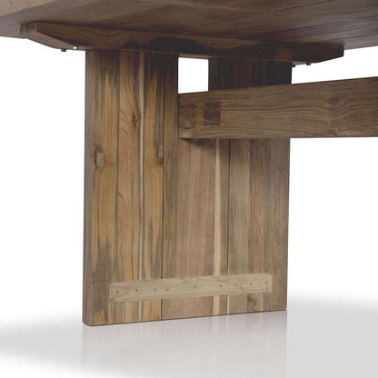Four Hands - Providence - Brandy Outdoor Dining Table - 92 - Reclaimed Natural Fsc - 238946-002 veiw 9