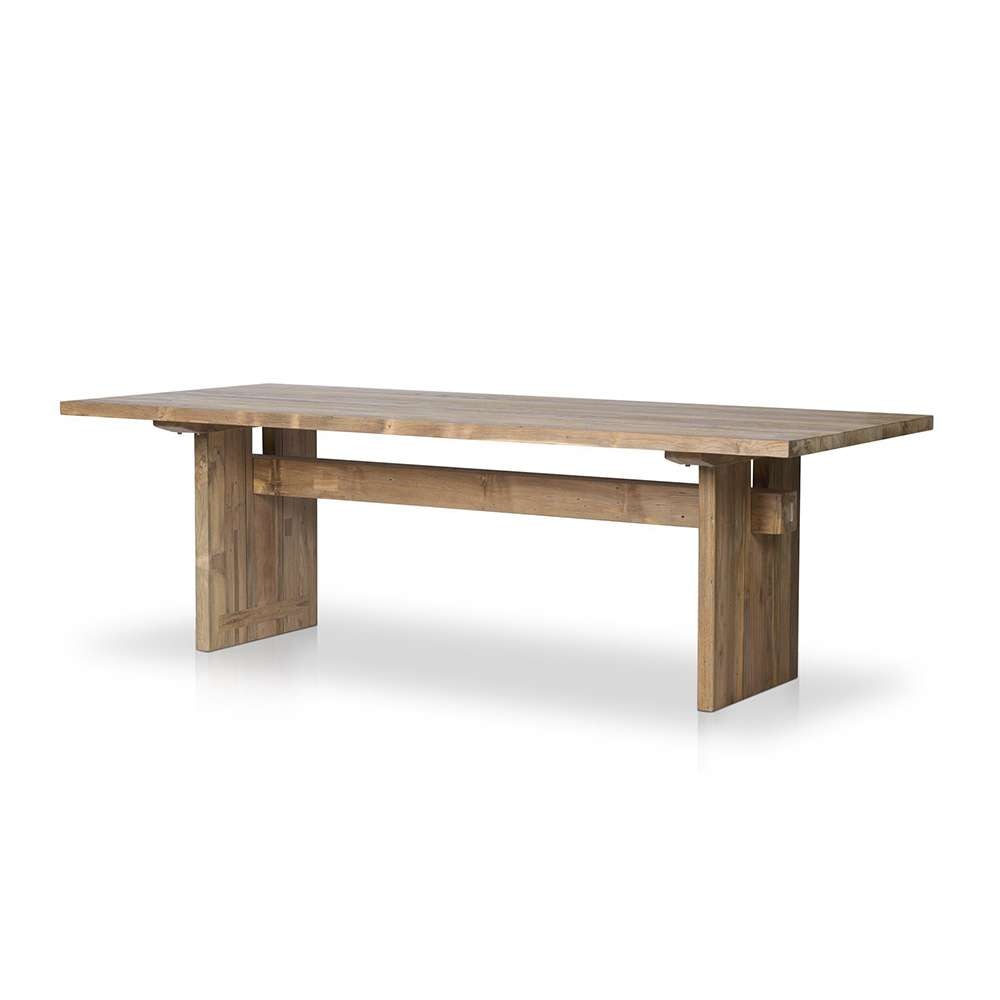 Four Hands - Providence - Brandy Outdoor Dining Table - 92 - Reclaimed Natural Fsc - 238946-002 veiw 12