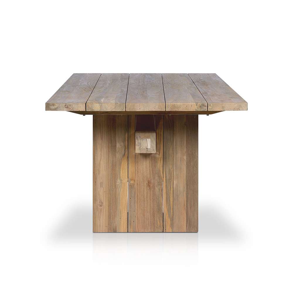 Four Hands - Providence - Brandy Outdoor Dining Table - 92 - Reclaimed Natural Fsc - 238946-002 veiw 13