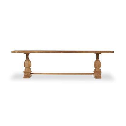 Four Hands - Providence - Novell Outdoor Dining Table-111in-Natural - 233615-002 veiw 6