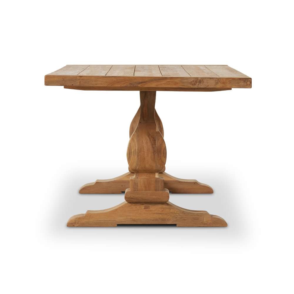 Four Hands - Providence - Novell Outdoor Dining Table-111in-Natural - 233615-002 veiw 7