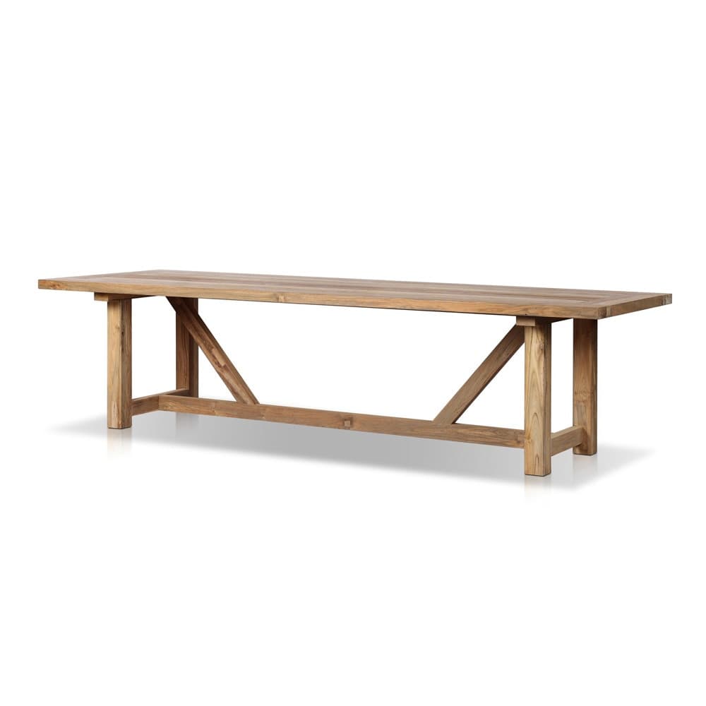 Four Hands - Providence - Stewart Outdoor Dining Table - Reclaimed Natural FSC - 233366-002 veiw 1