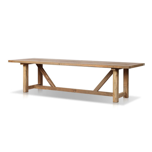 Four Hands - Providence - Stewart Outdoor Dining Table - Reclaimed Natural FSC - 233366-002 veiw 1