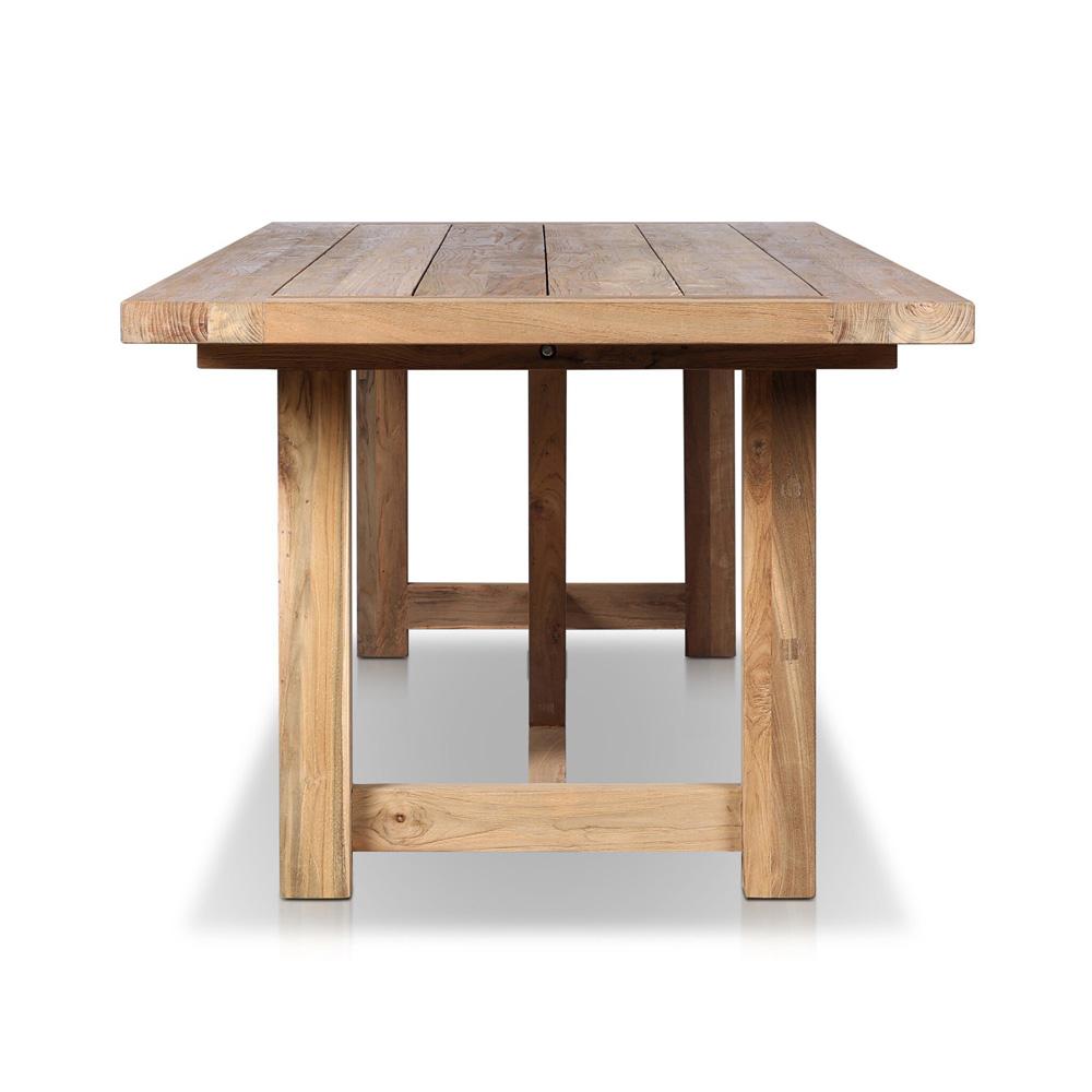 Four Hands - Providence - Stewart Outdoor Dining Table - Reclaimed Natural FSC - 233366-002 veiw 4
