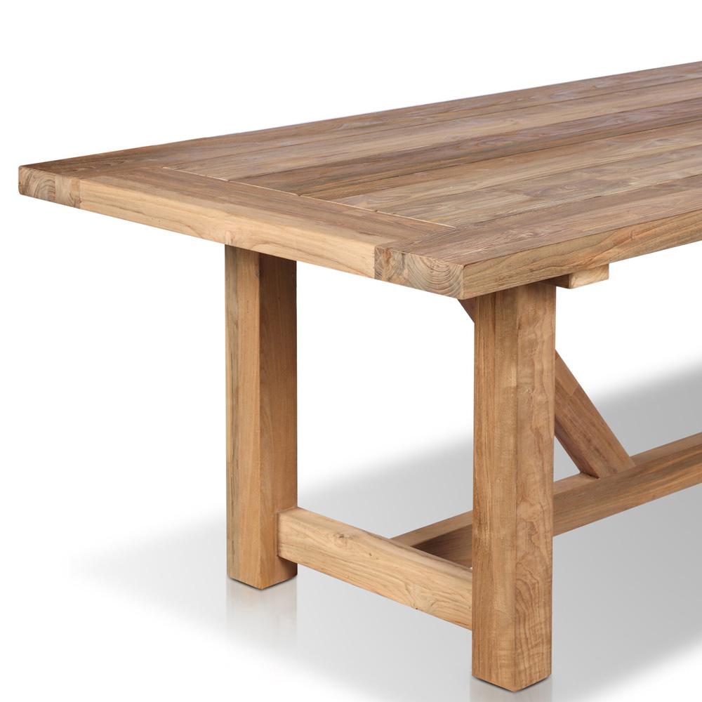 Four Hands - Providence - Stewart Outdoor Dining Table - Reclaimed Natural FSC - 233366-002 veiw 8