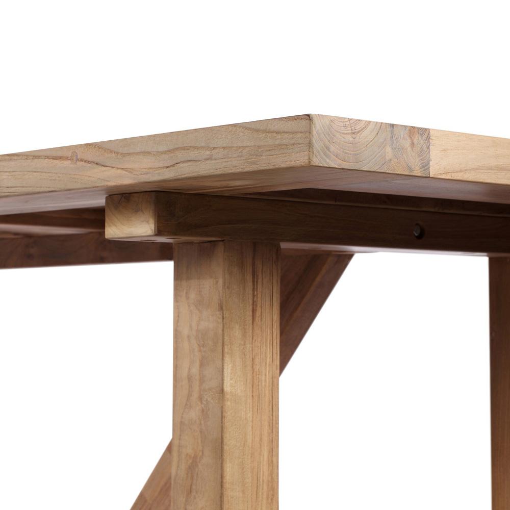 Four Hands - Providence - Stewart Outdoor Dining Table - Reclaimed Natural FSC - 233366-002 veiw 10