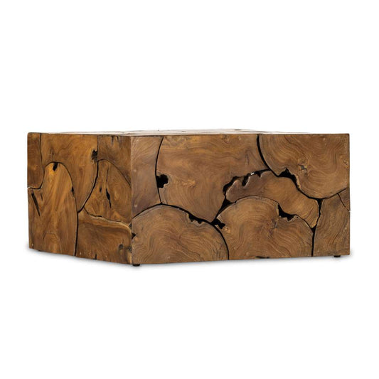 Four Hands - Providence - Tomlin Outdoor Bunching Table-Teak Root - 233799-001 veiw 2