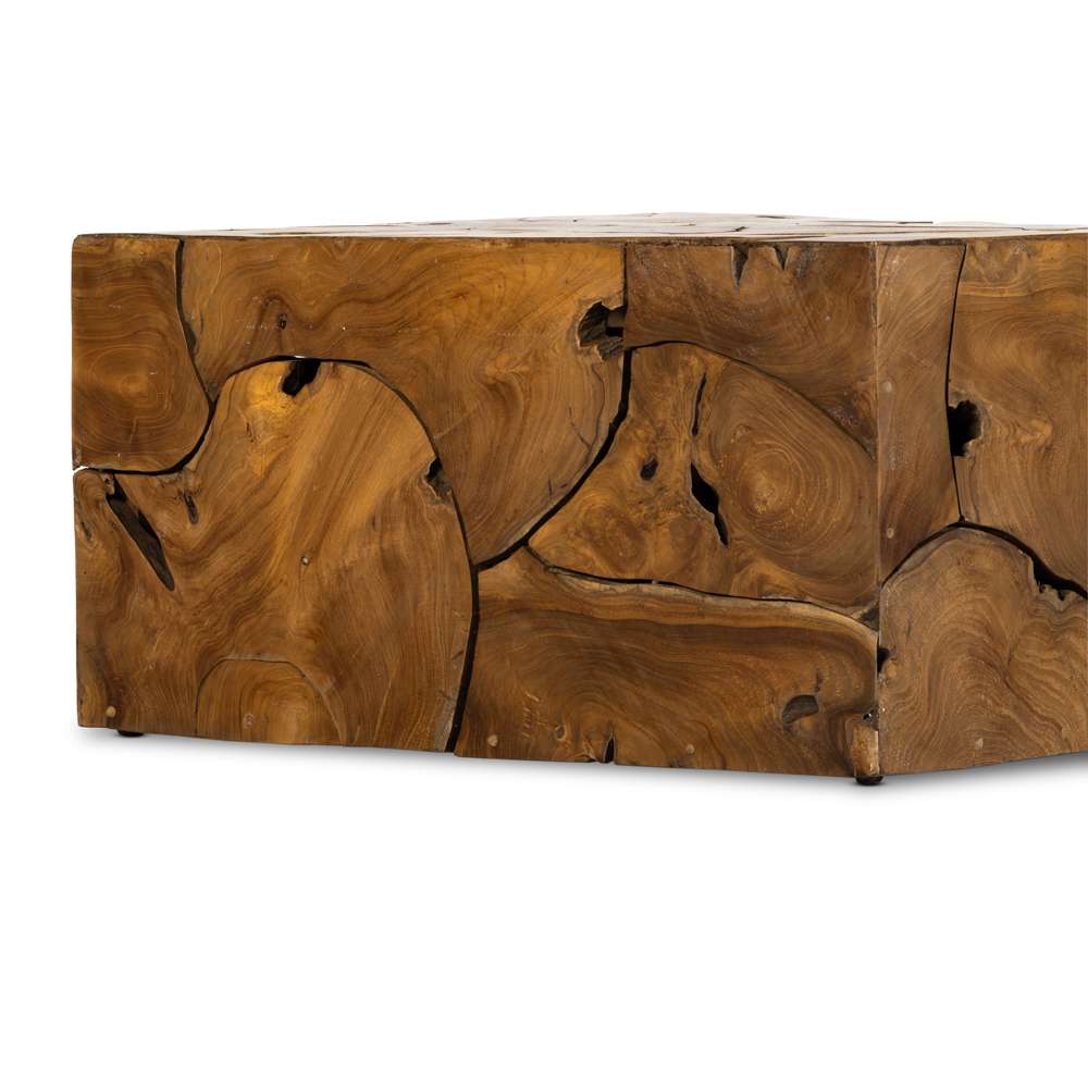 Four Hands - Providence - Tomlin Outdoor Bunching Table-Teak Root - 233799-001 veiw 5