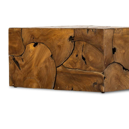 Four Hands - Providence - Tomlin Outdoor Bunching Table-Teak Root - 233799-001 veiw 5