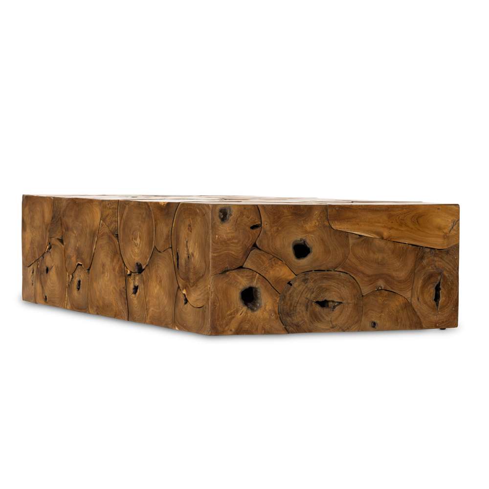 Four Hands - Providence - Tomlin Outdoor Coffee Table-Teak Root - 233364-001 veiw 2