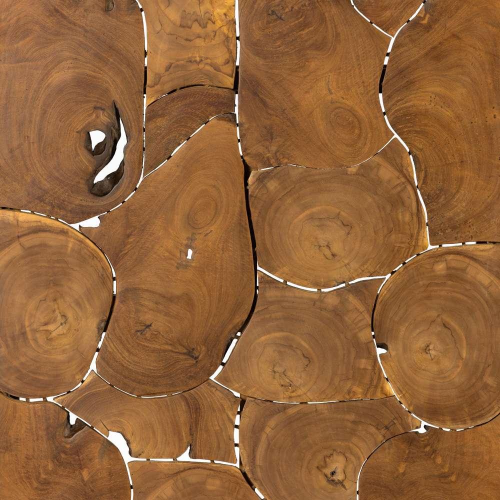 Four Hands - Providence - Tomlin Outdoor Coffee Table-Teak Root - 233364-001 veiw 3