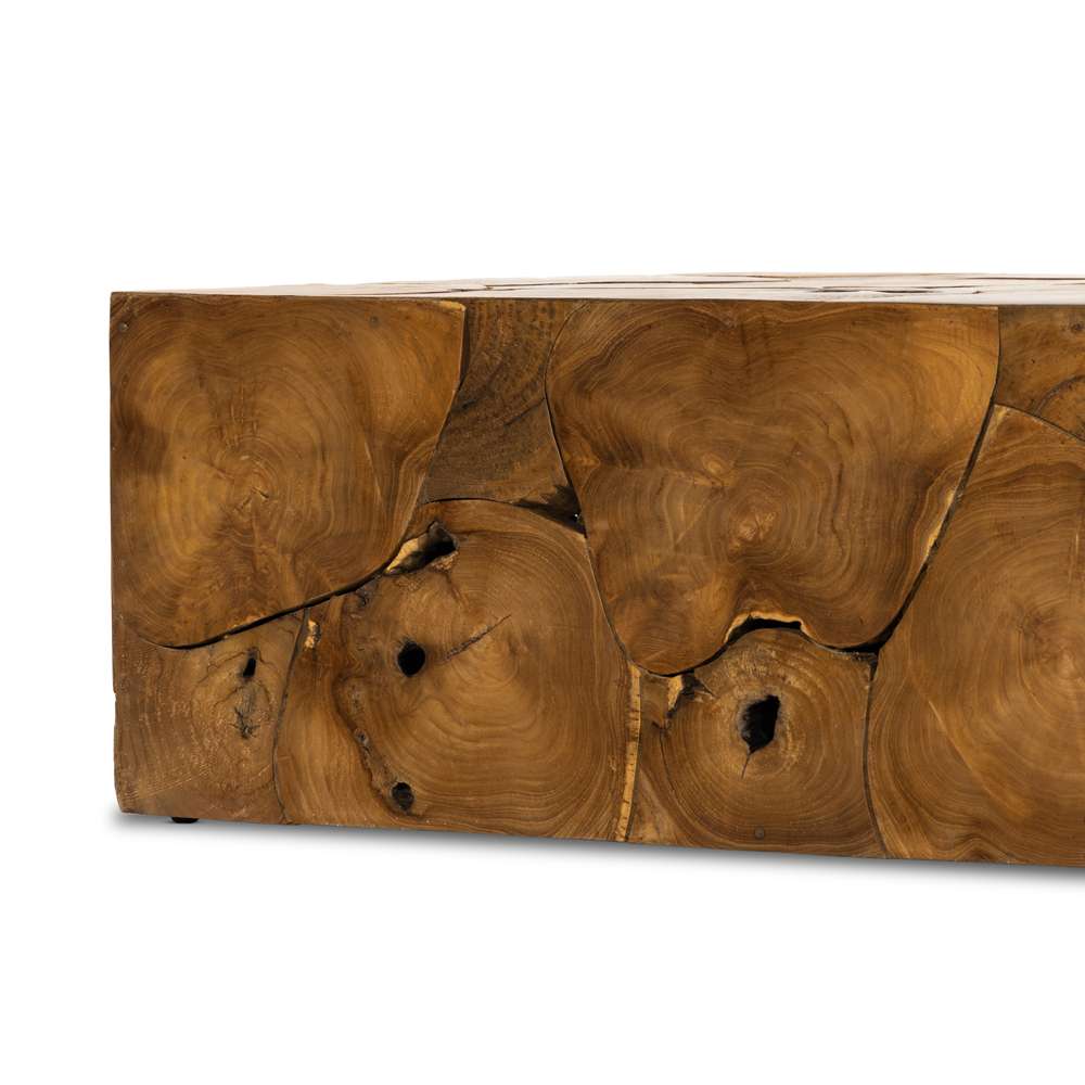 Four Hands - Providence - Tomlin Outdoor Coffee Table-Teak Root - 233364-001 veiw 5