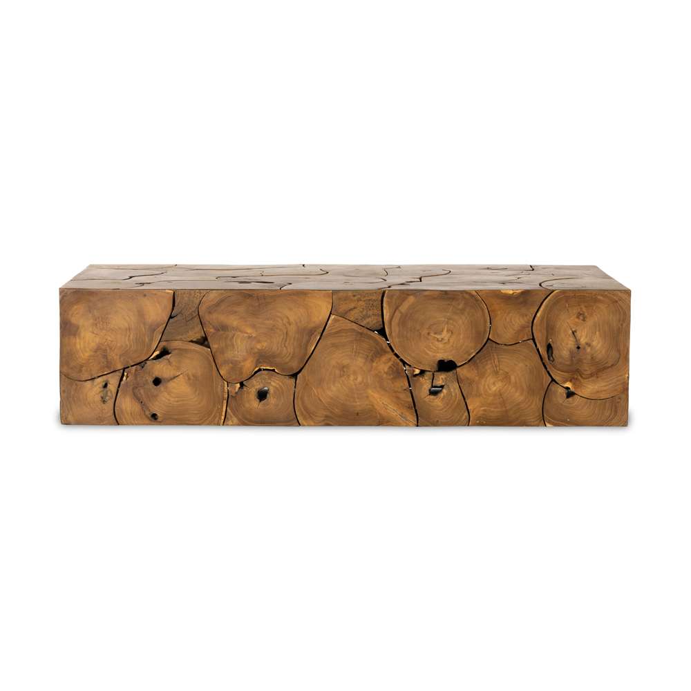 Four Hands - Providence - Tomlin Outdoor Coffee Table-Teak Root - 233364-001 veiw 6