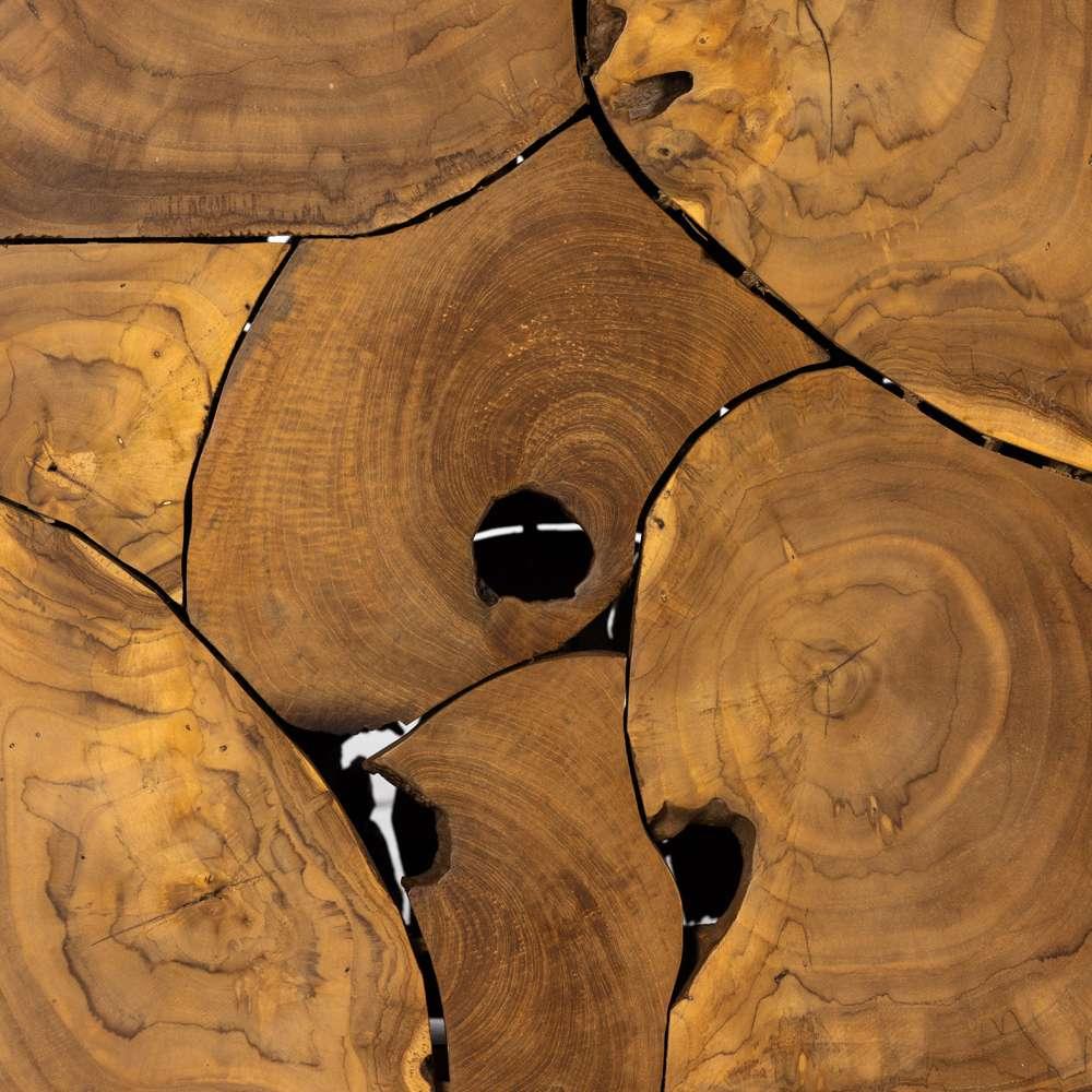 Four Hands - Providence - Tomlin Outdoor End Table-Teak Root - 233363-001 veiw 3