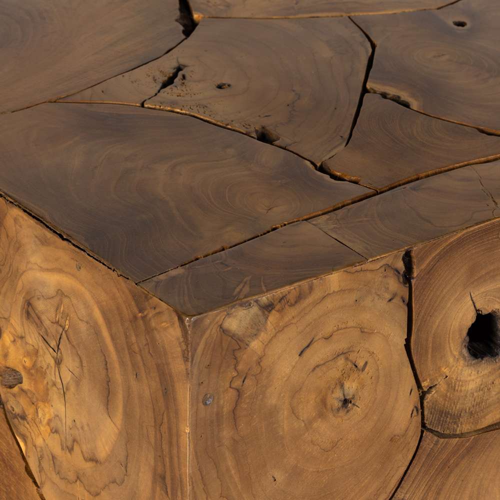 Four Hands - Providence - Tomlin Outdoor End Table-Teak Root - 233363-001 veiw 4