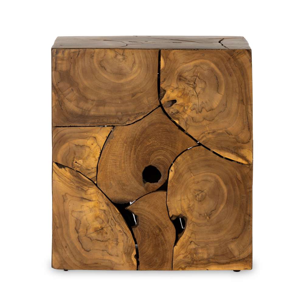 Four Hands - Providence - Tomlin Outdoor End Table-Teak Root - 233363-001 veiw 6