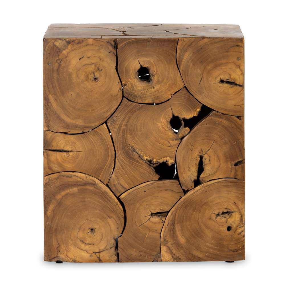 Four Hands - Providence - Tomlin Outdoor End Table-Teak Root - 233363-001 veiw 7
