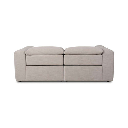 Four Hands - Radley Power Recliner 2-Piece Sectional - Laken Stone - 235916-003 veiw 3
