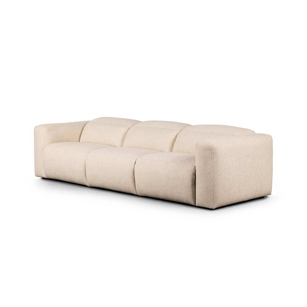 Four Hands - Radley Power Recliner 3-Piece Sectional - Antigo Natural - 238970-002 veiw 1
