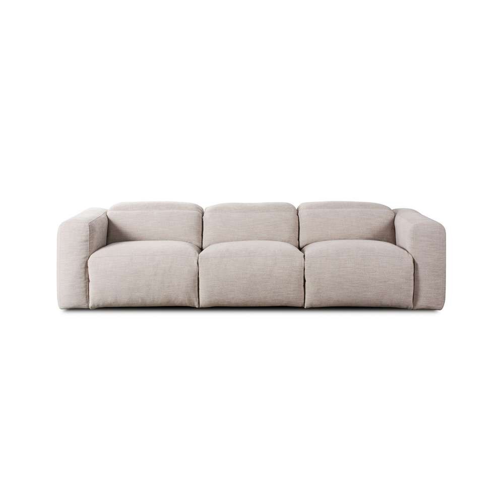 Four Hands - Radley Power Recliner 3-Piece Sectional - Laken Stone - 238970-003 veiw 2