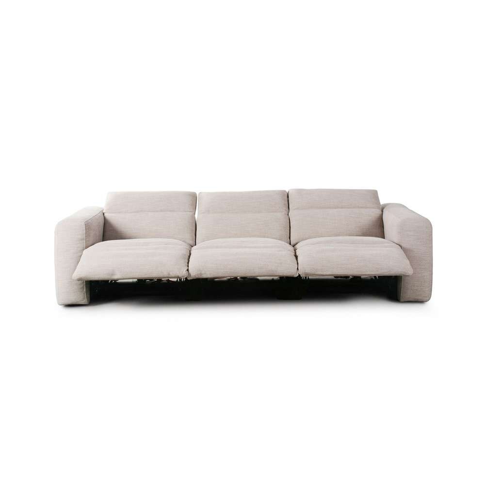 Four Hands - Radley Power Recliner 3-Piece Sectional - Laken Stone - 238970-003 veiw 5