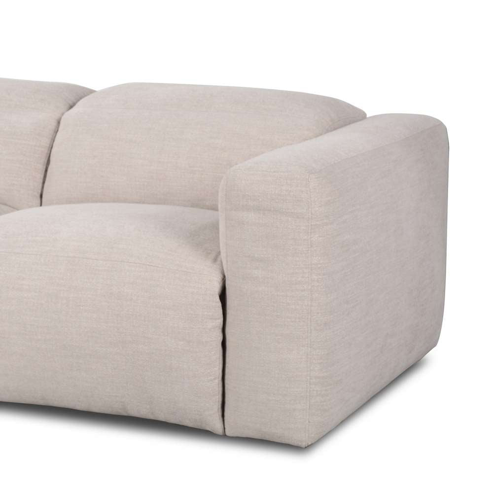 Four Hands - Radley Power Recliner 3-Piece Sectional - Laken Stone - 238970-003 veiw 7