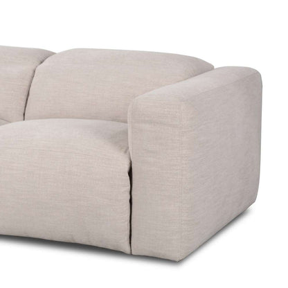 Four Hands - Radley Power Recliner 3-Piece Sectional - Laken Stone - 238970-003 veiw 7