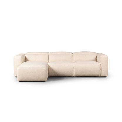 Four Hands - Radley Power Recliner 3-Piece Sectional W/ Left Chaise - Antigo Natural - 238963-001 veiw 3