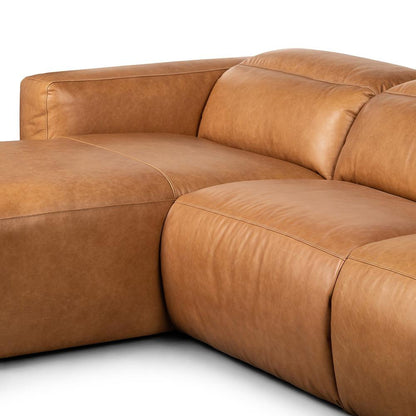 Four Hands - Radley Power Recliner 3-Piece Sectional W/ Left Chaise - Sonoma Butterscotch - 238963-002 veiw 3