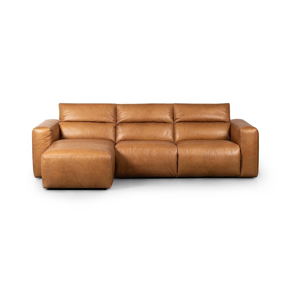 Four Hands - Radley Power Recliner 3-Piece Sectional W/ Left Chaise - Sonoma Butterscotch - 238963-002 veiw 5