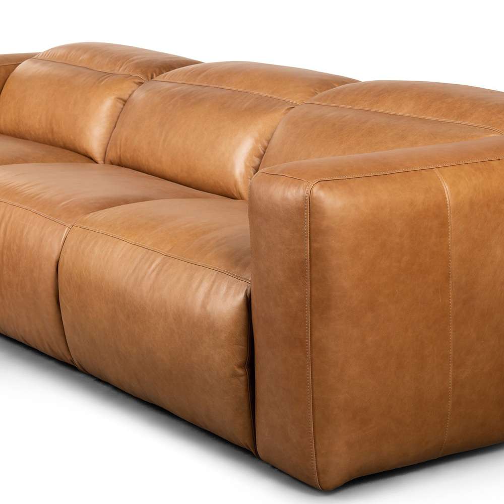 Four Hands - Radley Power Recliner 3-Piece Sectional W/ Left Chaise - Sonoma Butterscotch - 238963-002 veiw 9