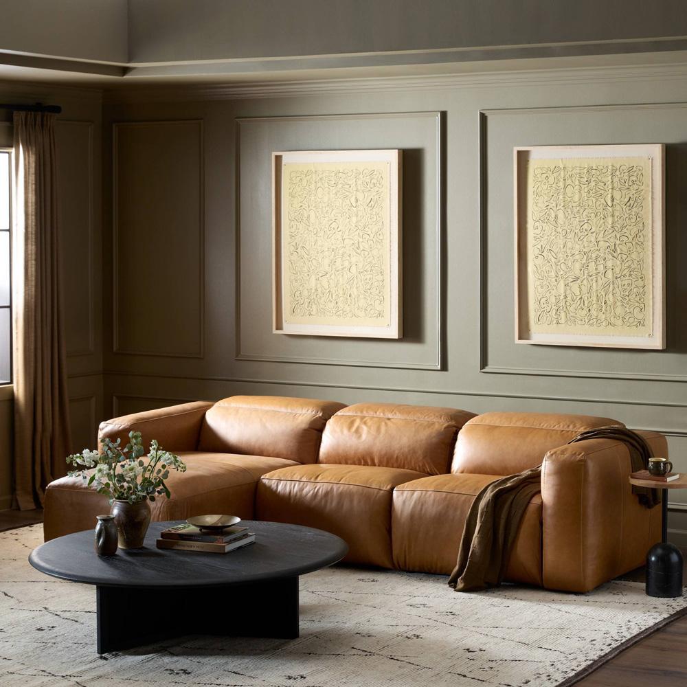 Four Hands - Radley Power Recliner 3-Piece Sectional W/ Left Chaise - Sonoma Butterscotch - 238963-002 veiw 10