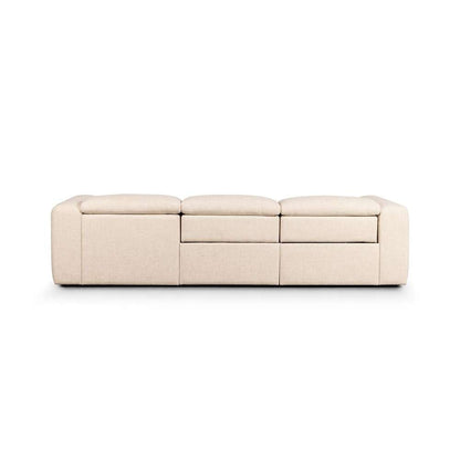 Four Hands - Radley Power Recliner 3-Piece Sectional W/ Right Chaise - Antigo Natural - 238969-001 veiw 5