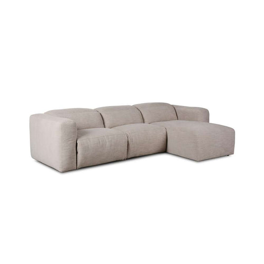 Four Hands - Radley Power Recliner 3-Piece Sectional W/ Right Chaise - Laken Stone - 238969-003 veiw 2