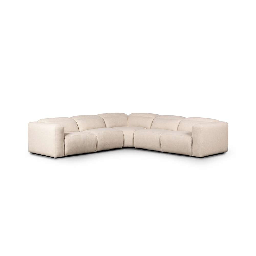 Four Hands - Radley Power Recliner 5-Piece Sectional - Antigo Natural - 238971-002 veiw 1